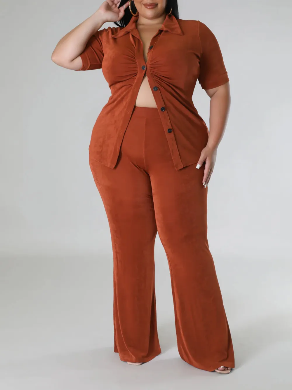 Women's Fashion Plus Size Yalin Pantsuit