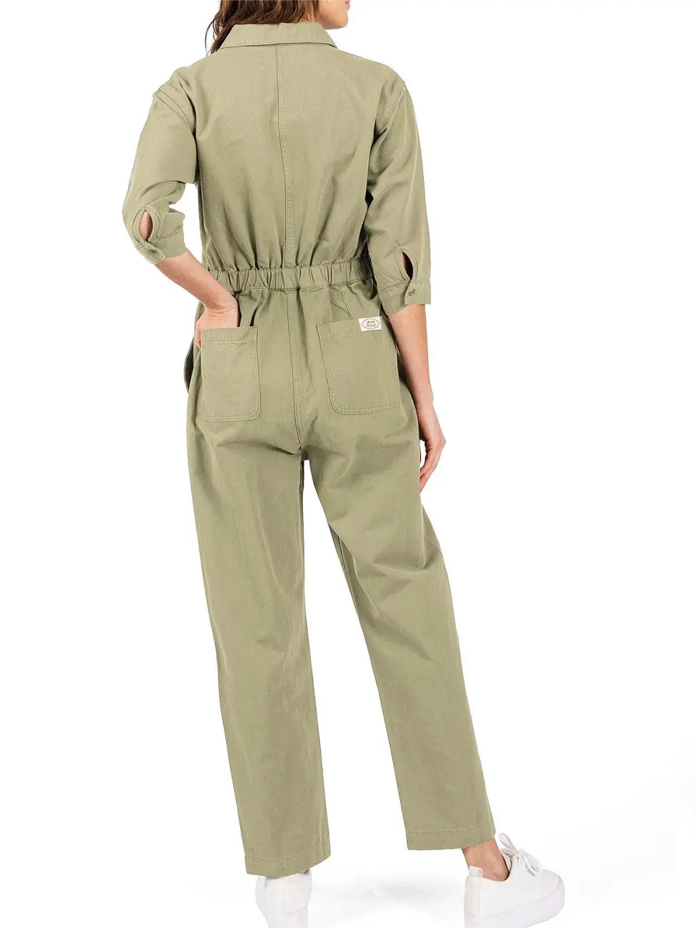 Lana Roux Coverall Aviator Jumpsuit