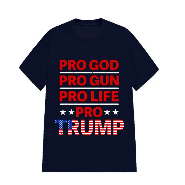 PRO GOD PRO LIFE PRINTED TEE