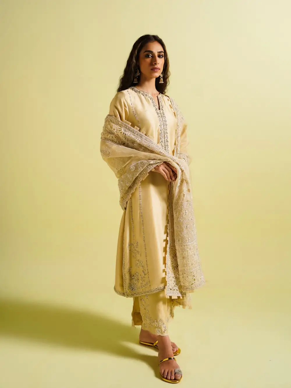 ALISHA KURTA W/ IZAAR & STOLE