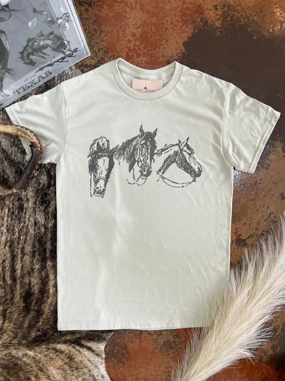 3 Horses T-Shirt