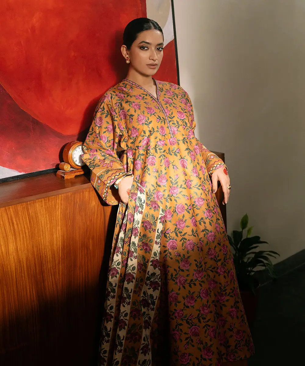 2 Piece - Embroidered Lawn Suit