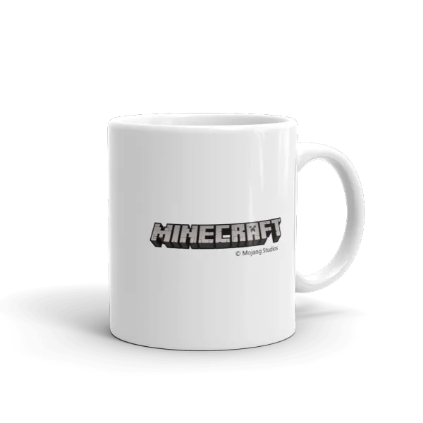 Minecraft Chicken Face White Mug