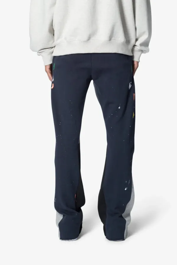 CONTRAST BOOTCUT DAILY SWEATPANTS