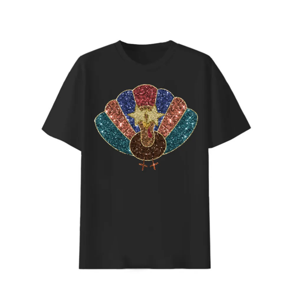 Thanksgiving Shiny Turkey T-shirt