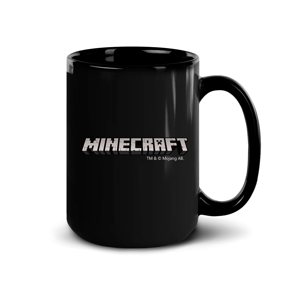 Minecraft Enderman Eyes Black Mug