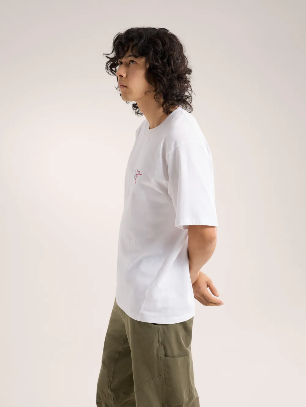 Kragg Cotton Logo Shirt SS Men's