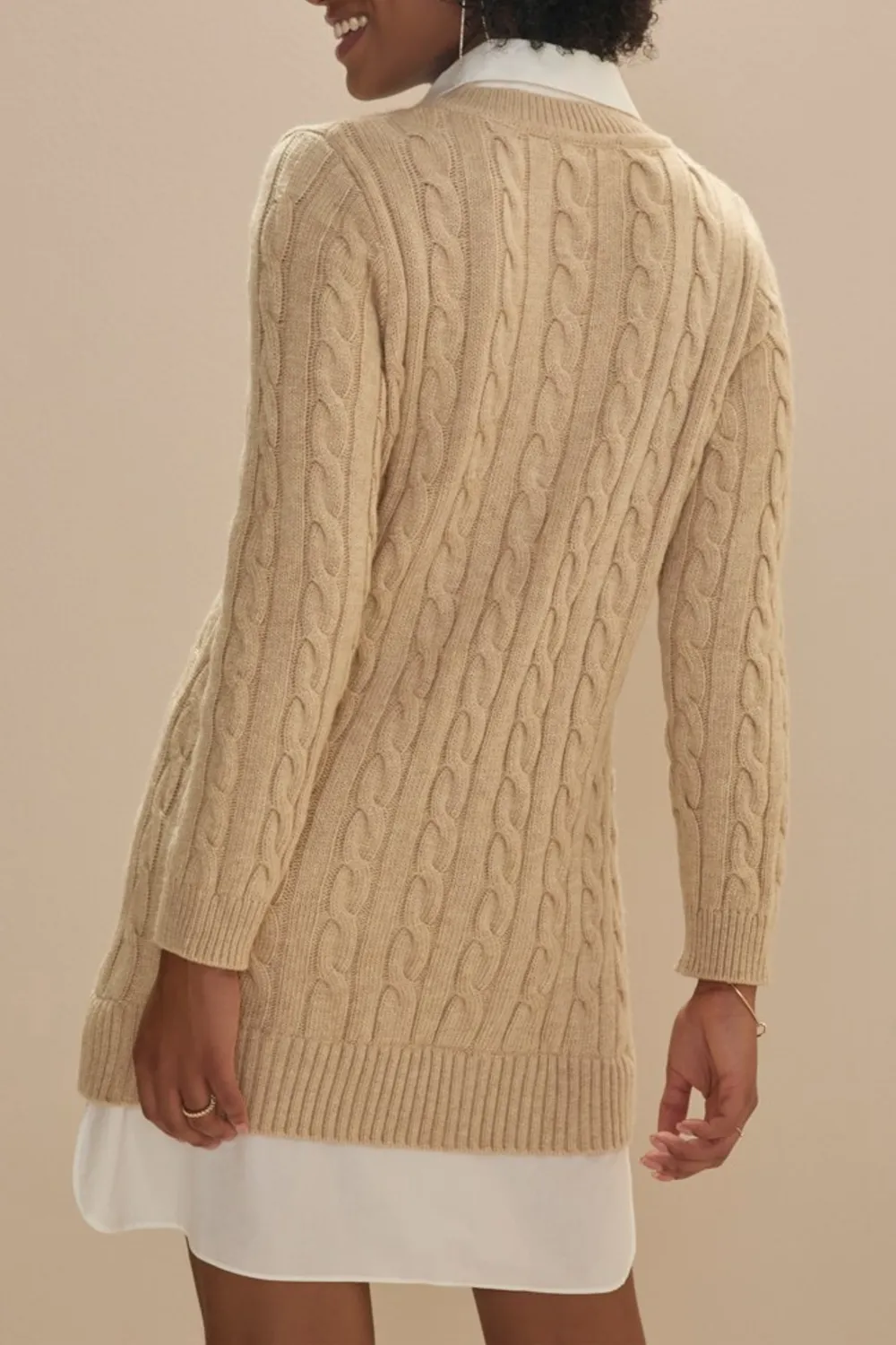 Lesley Twofer Sweater Dress