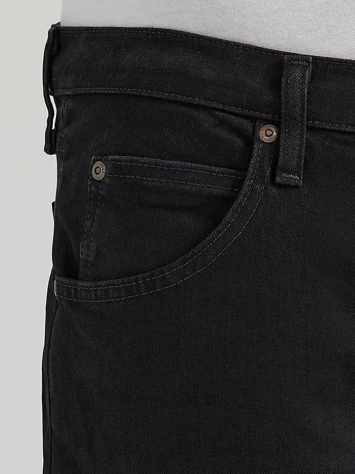 MEN'S WRANGLER AUTHENTICS® RELAXED FIT FLEX JEAN IN DARK STONEWASH