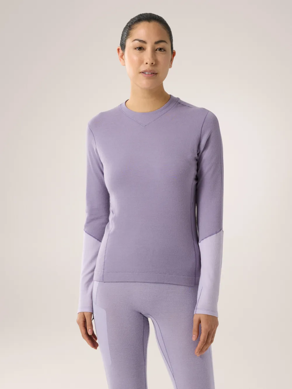 Rho Merino Wool Crew Neck LS Women's