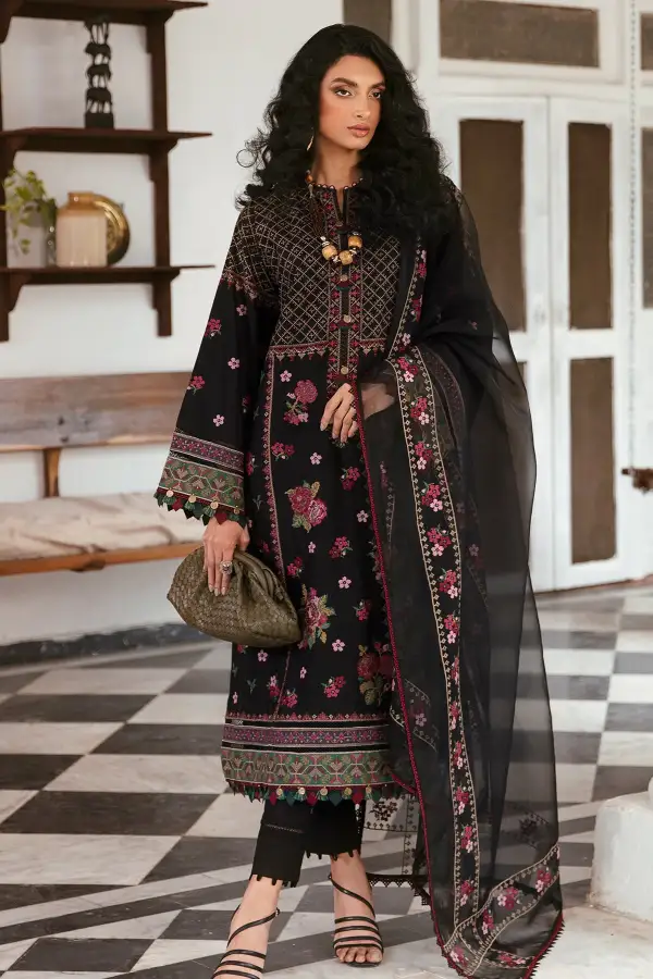 Florin Embroidered Lawn