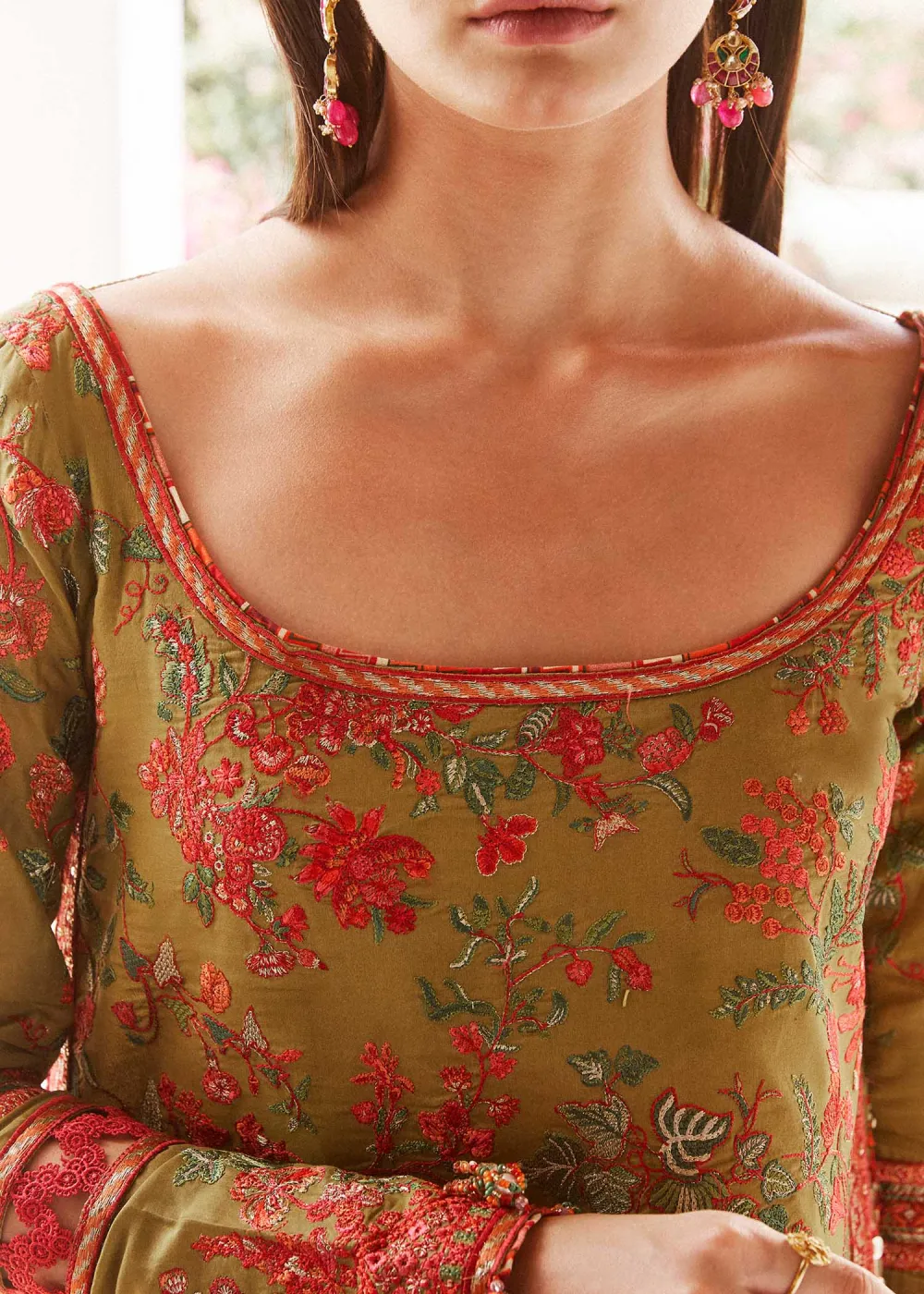 SORBET Embroidered Lawn