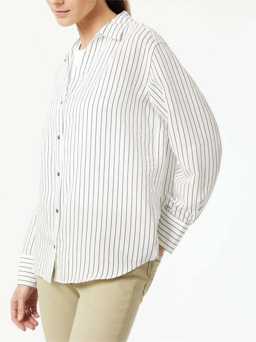 Casual Button-Up Long Sleeve Shirt