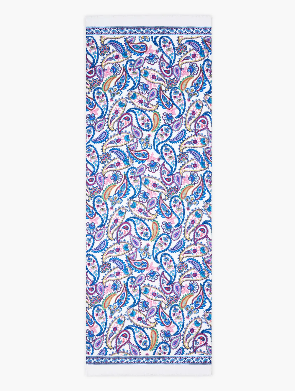 Blossom Paisley Oblong Scarf